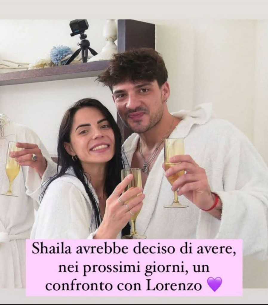 Shaila e Lorenzo confronto