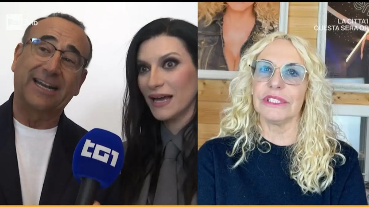 Antonella Clerici difende Laura Pausini
