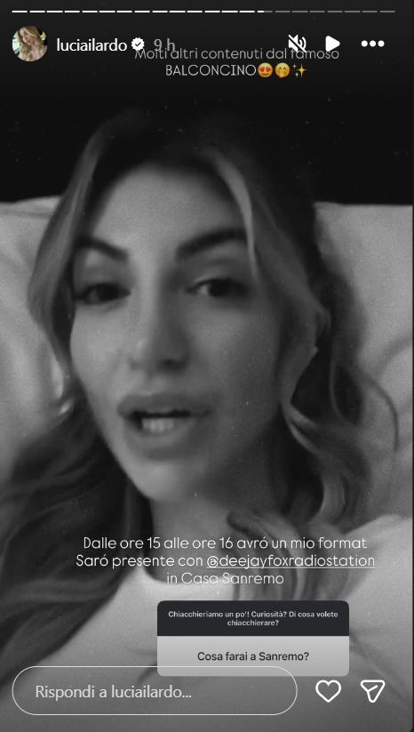 Lucia Ilardo Sanremo 2026