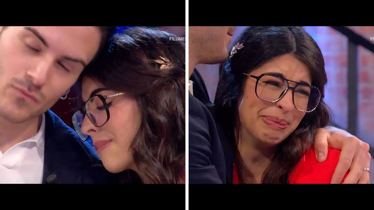 Emozione per Marina e Brian a Affari tuoi