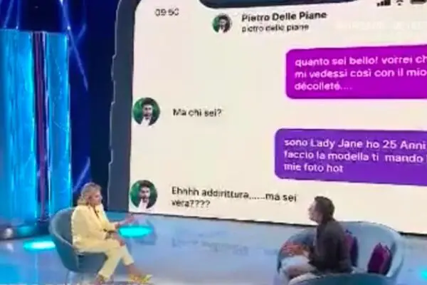 Storia al bivio, Pietro delle Piane su Antonella