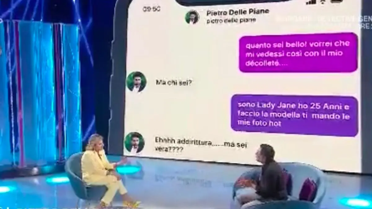 Storia al bivio, Pietro delle Piane su Antonella