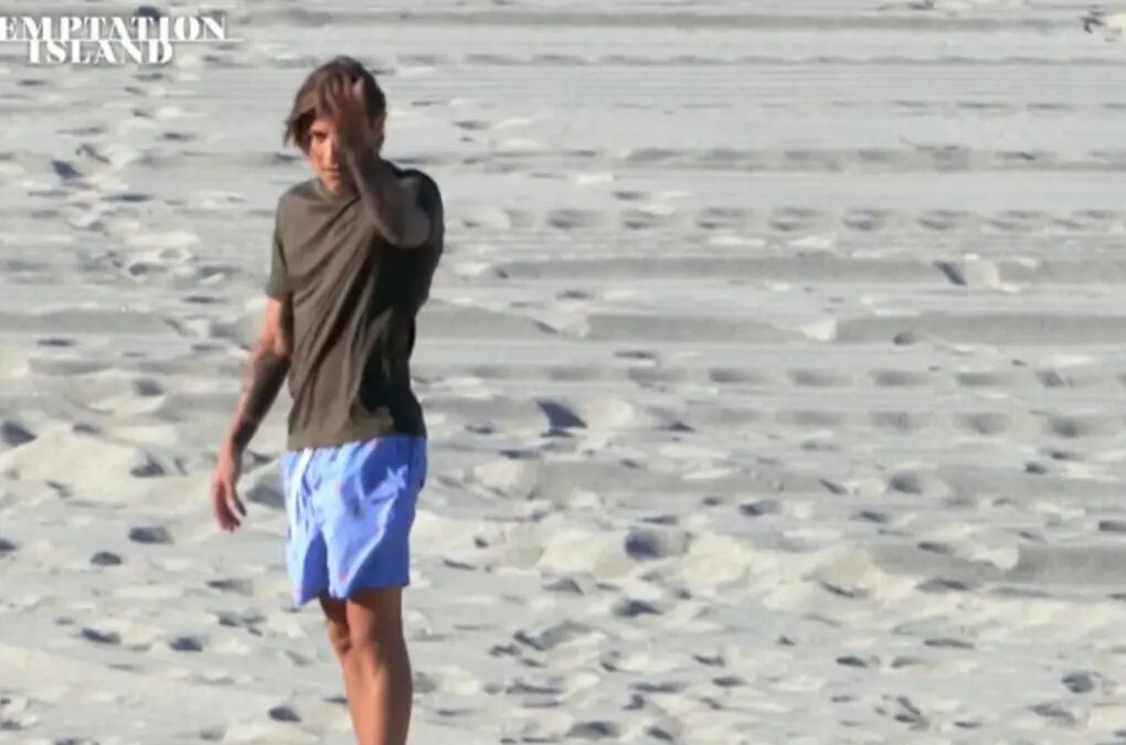 Gabriele scappa a Temptation Island