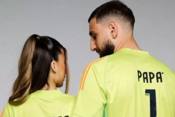 Gianluigi Donnarumma e Alessia Elefante