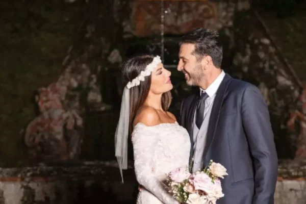 Gigi Buffon e Ilaria D'Amico si sono sposati