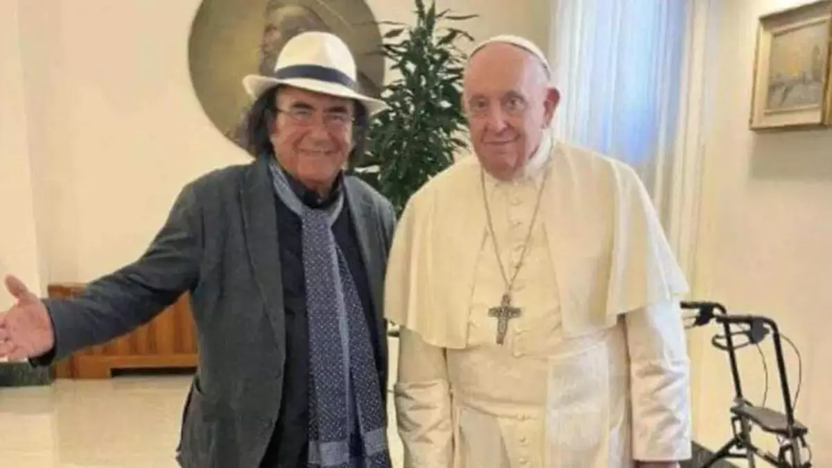 Al Bano Carrisi Papa Francesco