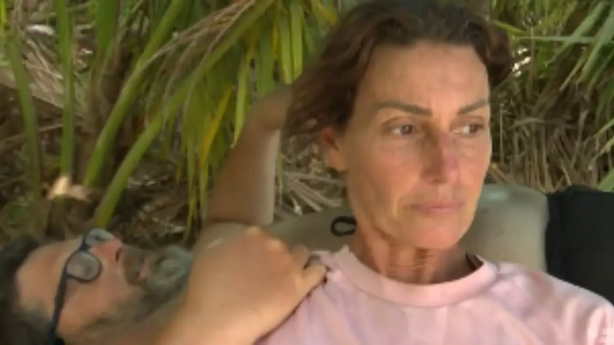 Cristina Plevani all'Isola dei Famosi non ci sta , va contro Teresanna