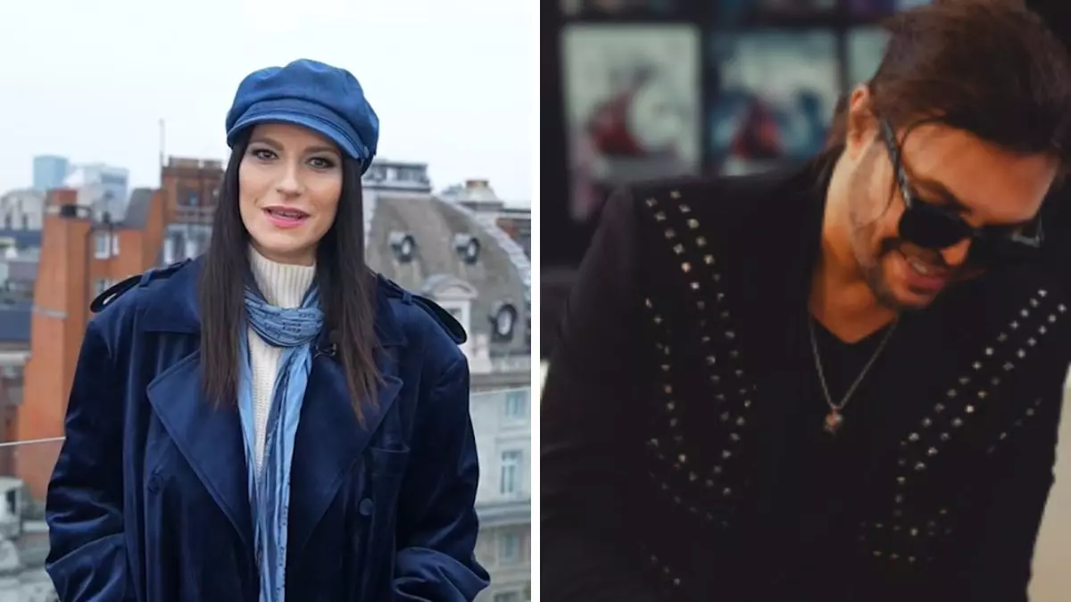 Laura Pausini e Gianluca Grignani, discussione tra i due