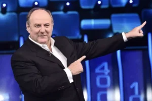 Gerry Scotti e Stefano la sfida