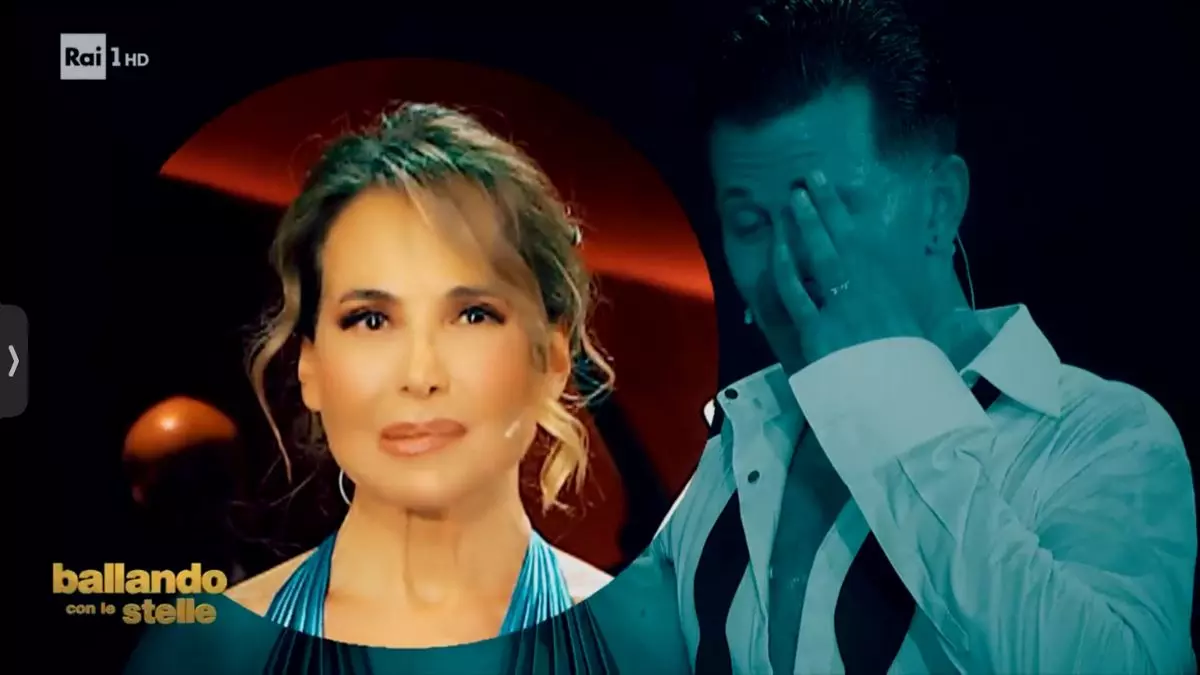 Barbara D'Urso e Pasquale la rocca, un amore in pista