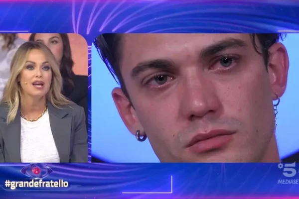 GF 19, Jonas Pepe in lacrime