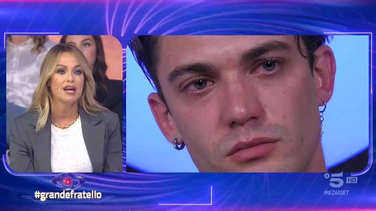 GF 19, Jonas Pepe in lacrime