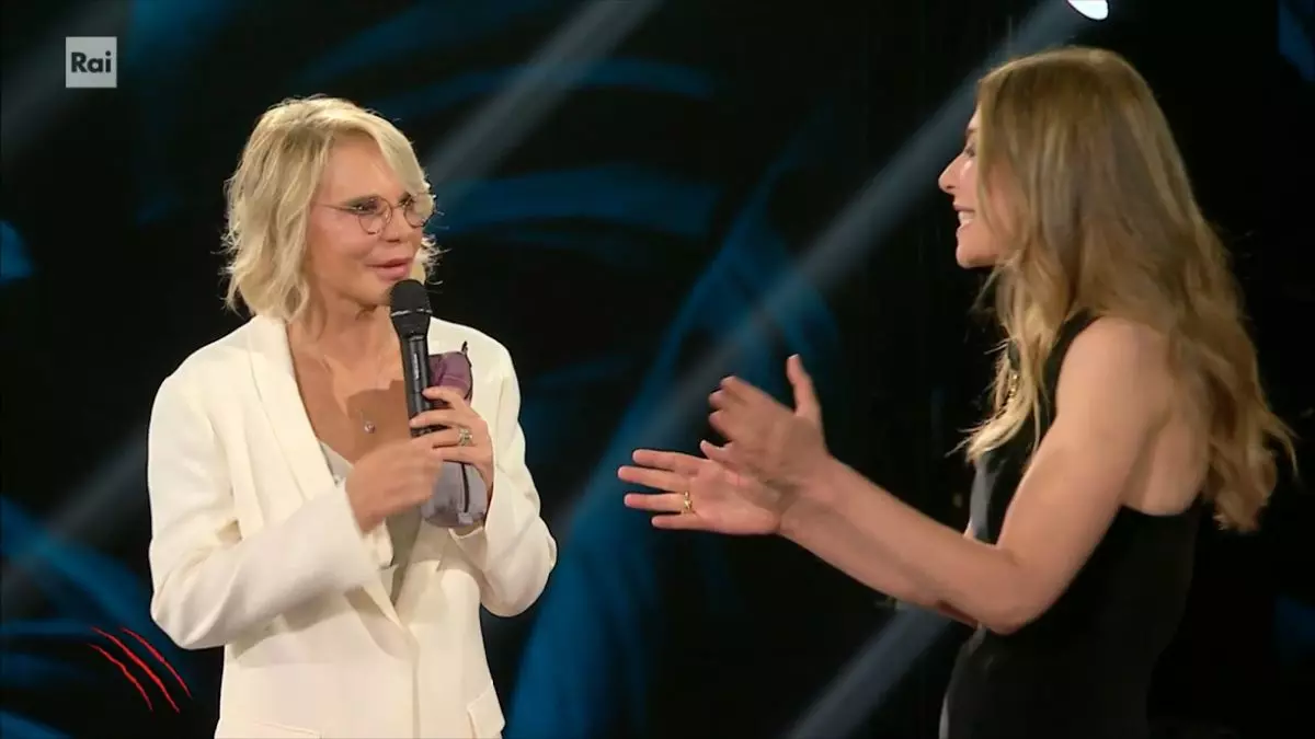 Maria De Filippi intervista Francesca Fagnai