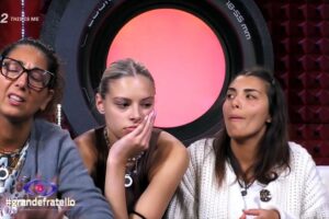 Donatella gf 19 con Grazia e Giulia