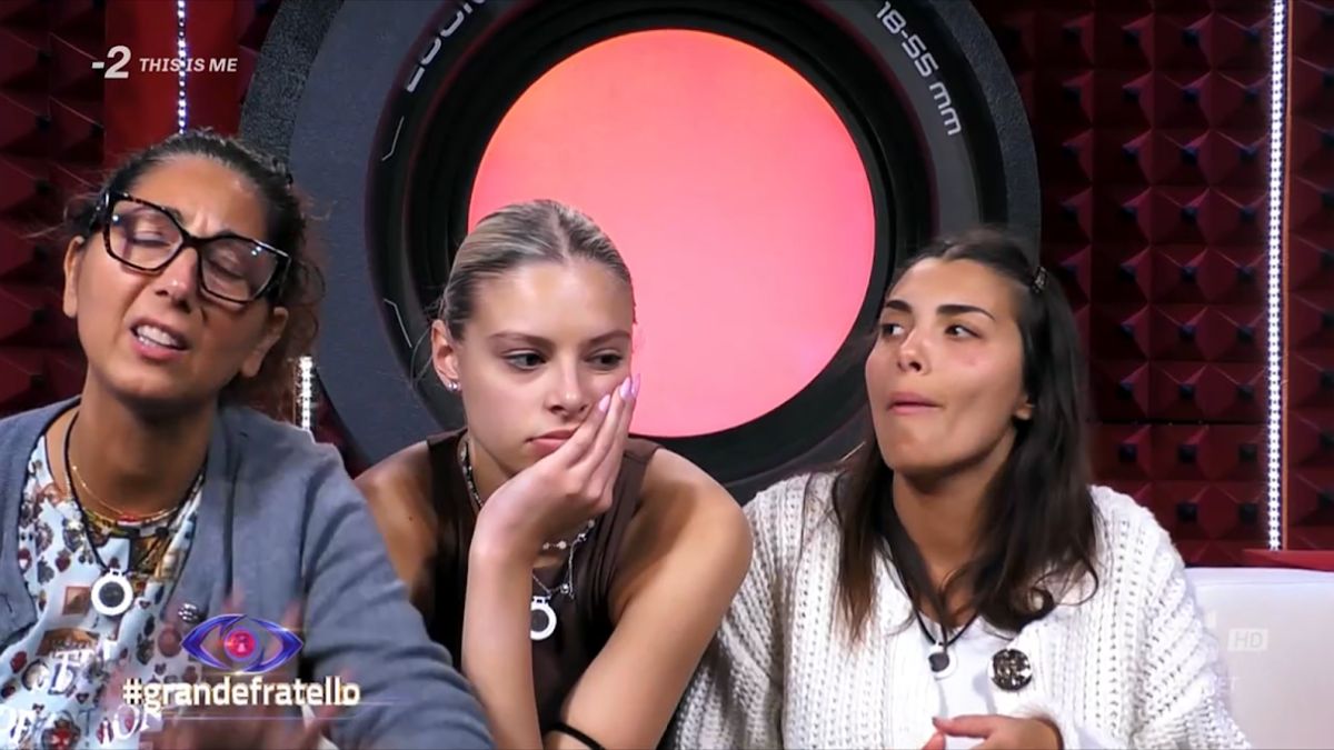 Donatella gf 19 con Grazia e Giulia