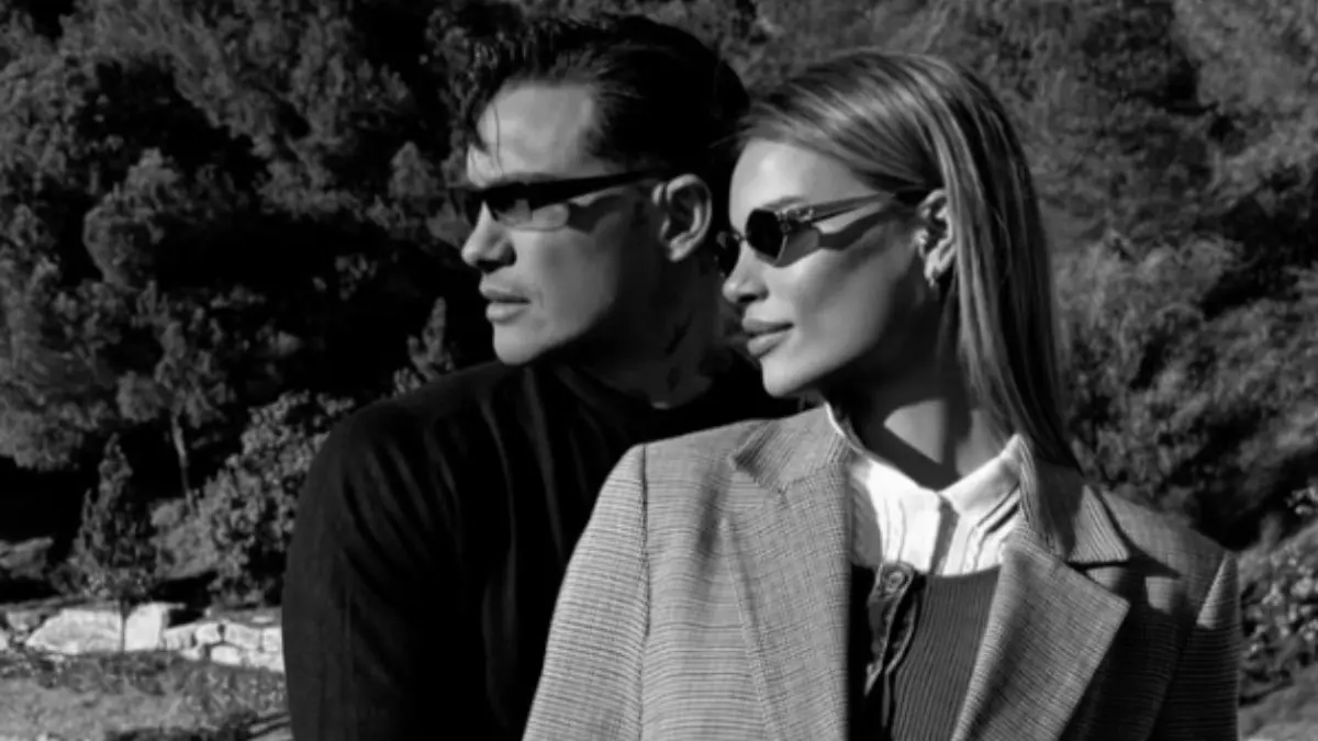 Basciano Alessandro con la fidanzata